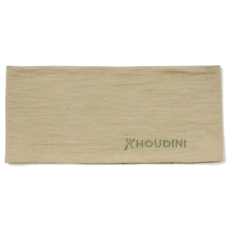 Houdini Puremerino Headband Powder Green - M/L