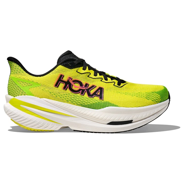 Hoka Men's Mach X 3 Wide Neon Hoka Citrus/Neon Lime