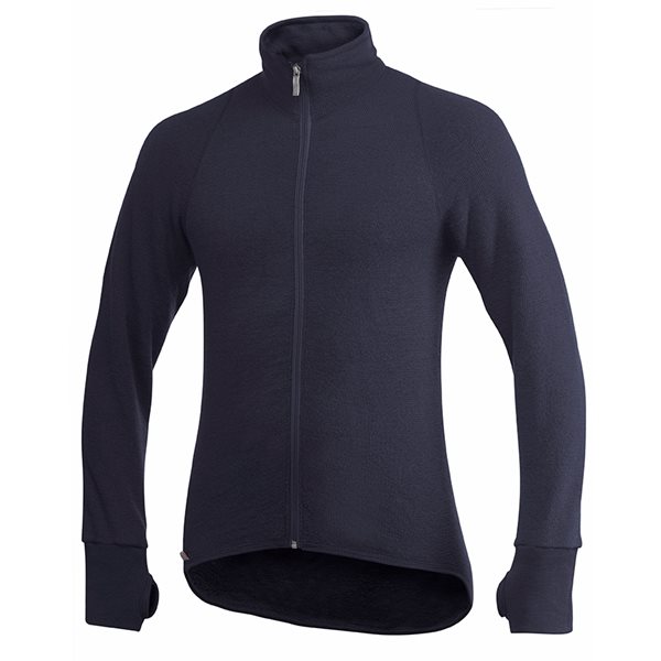 Woolpower Full Zip Jacket 400 Jacket Dark Navy - XXS