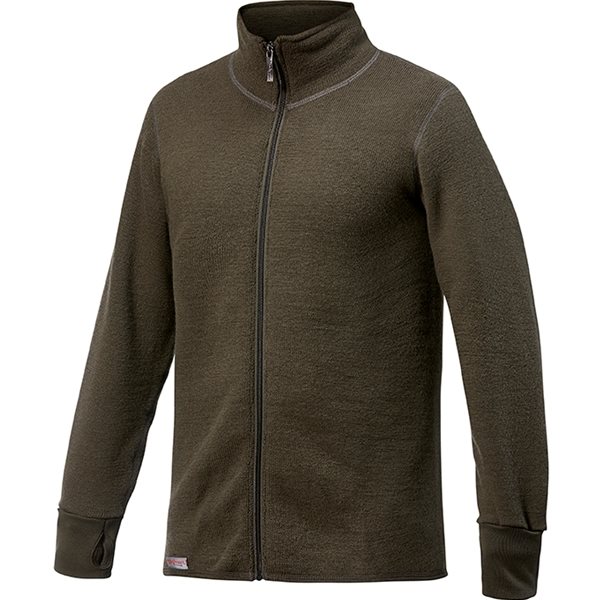 Woolpower Full Zip Jacket 600 Pine Green