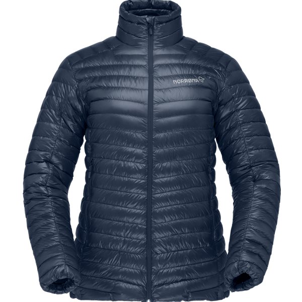 Norr&oslash;na Trollveggen Superlight Down850 Jacket W' Indigo Night - XS