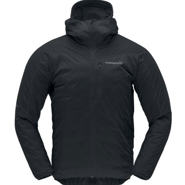Norr&oslash;na Falketind Aero60 Hood M's Caviar - S