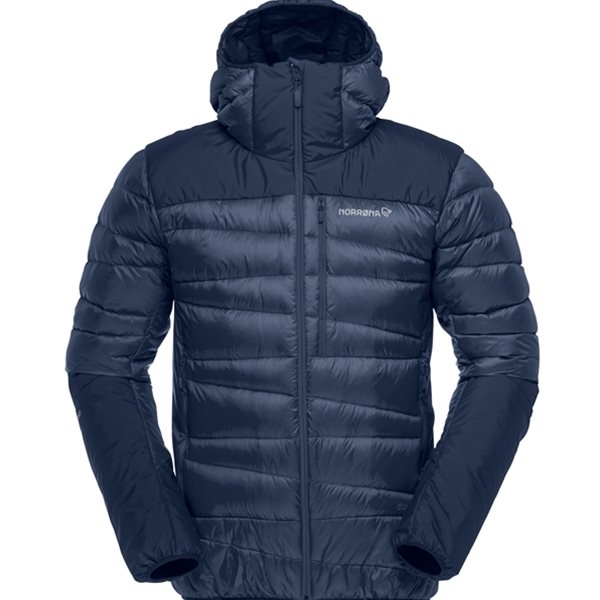 Norr&oslash;na Falketind Down750 Hood M's Indigo Night - S