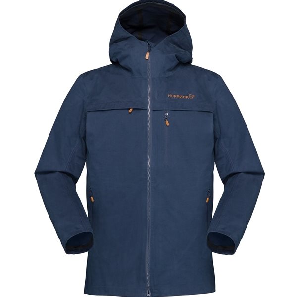 Norr&oslash;na Svalbard Cotton Jacket (w) Indigo Night - XS