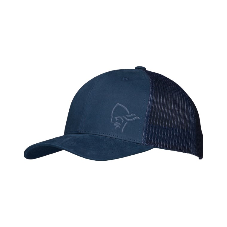 Norrøna 29 Snap Back Trucker Mesh Cap Indigo Night