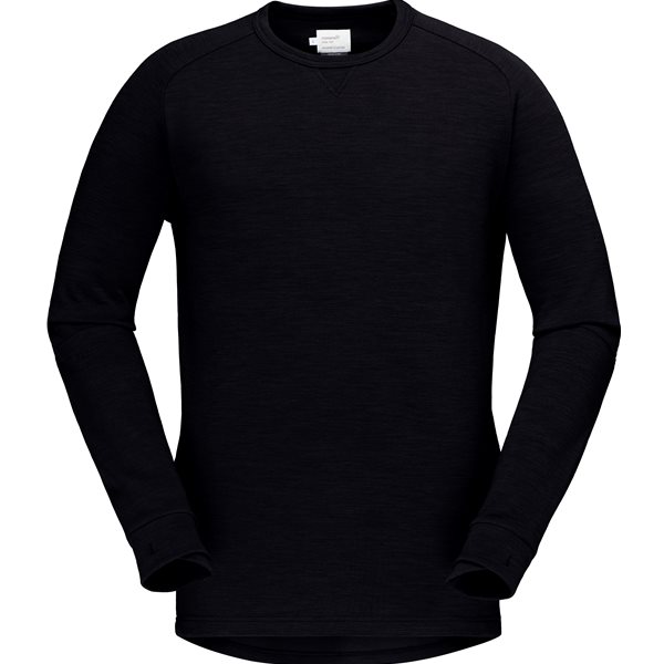 Norr&oslash;na Skibotn Crew Neck M's Caviar - S