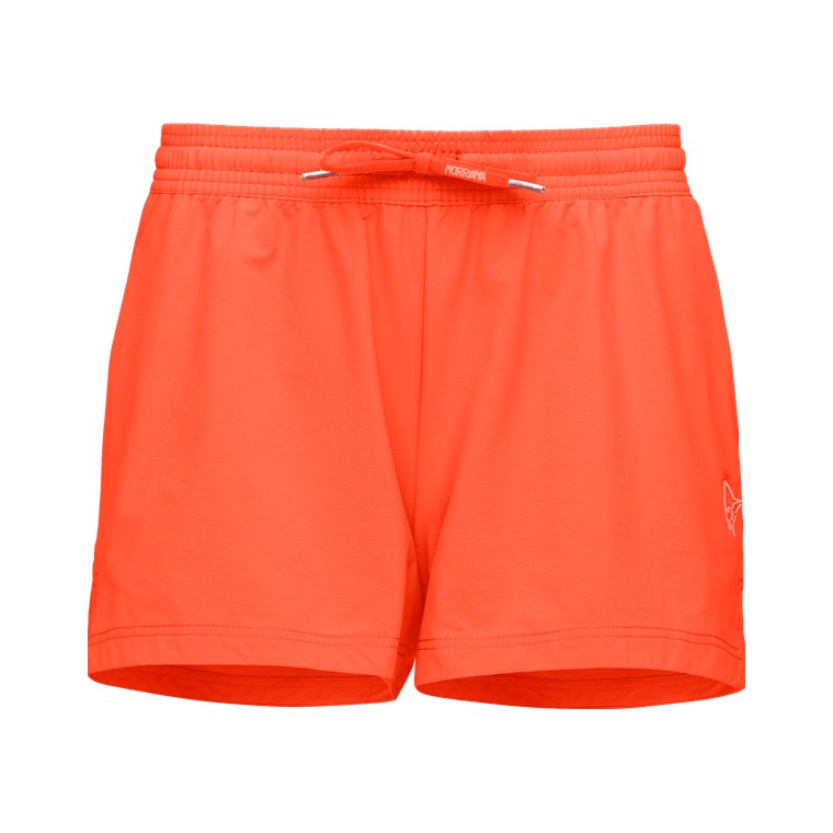 Norrøna Loose Shorts W's Orange Alert