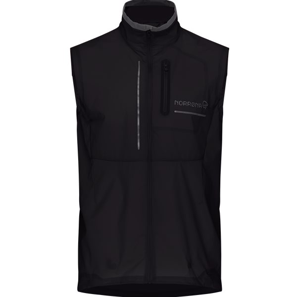 Norr&oslash;na Senja Aero90 Vest M's Caviar - S