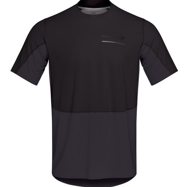 Norr&oslash;na Senja Equaliser Lightweight T-Shirt M's Caviar - S