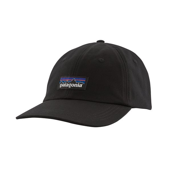 Patagonia P-6 Label Trad Cap Black - NoSize