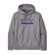 Patagonia P-6 Logo Uprisal Hoody Gravel Heather