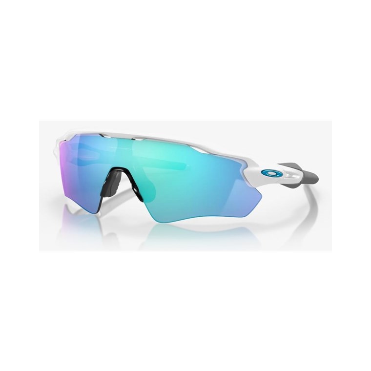 Oakley Radar Ev Path Pol Wht W/ Prizm Sapph
