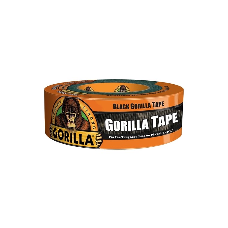 Gorilla Tape 11 m, svart