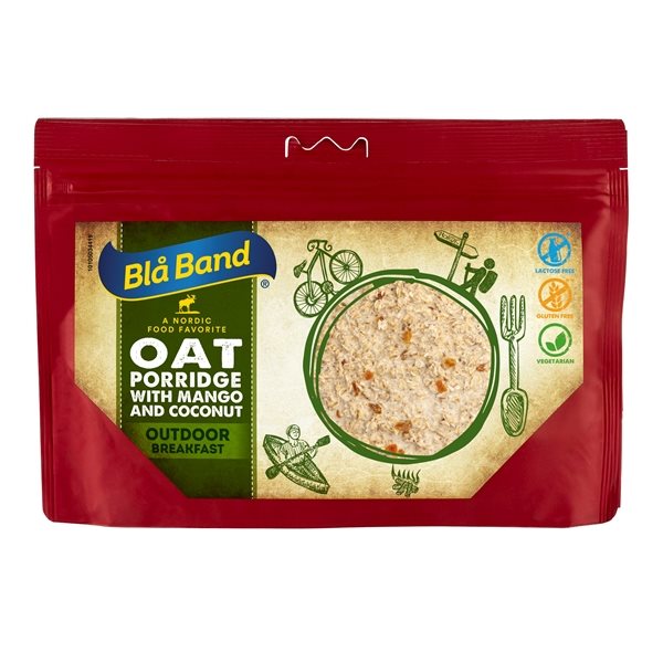 Bl&aring; Band Oat Porridge With Coconut & Mango