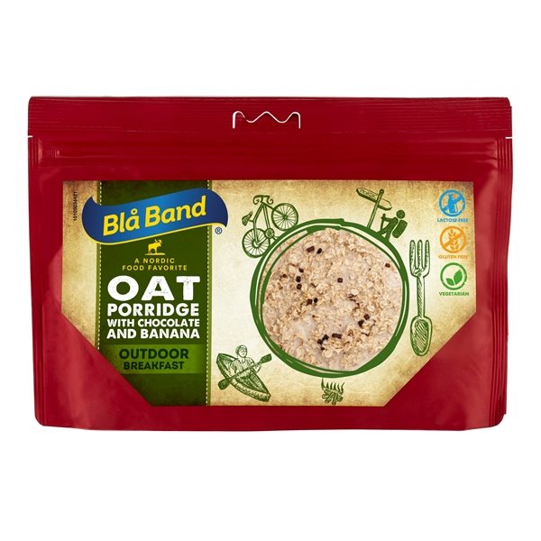 Blå Band Oat Porridge With Banana & Chocolate