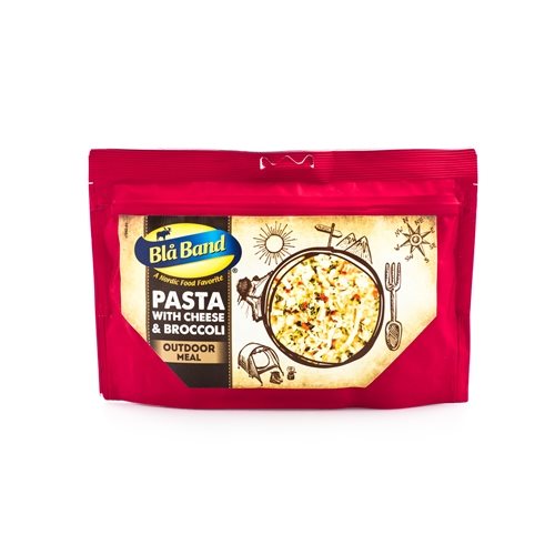 Bl&aring; Band Bl&aring;band Expedition Meal. Pasta med ost o