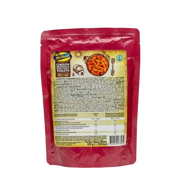 Blå Band Chicken Meatballs with Spicy Tomato