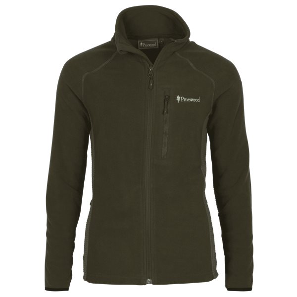 Pinewood Air Vent Fleece JktW Mossgreen