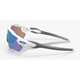 Oakley Radar Ev Path Pol Wht W/ Prizm Sapph