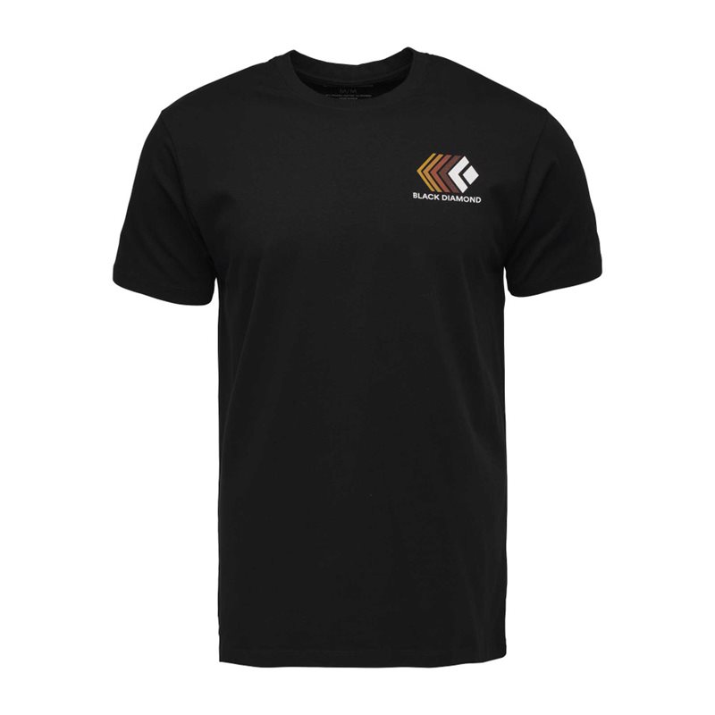 Black Diamond Faded Kortarmet T-skjorte