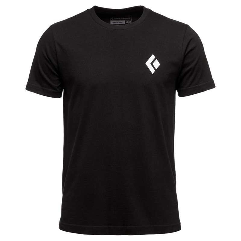 Black Diamond M Equipmnt For Alpinist Ss Tee Black - XS