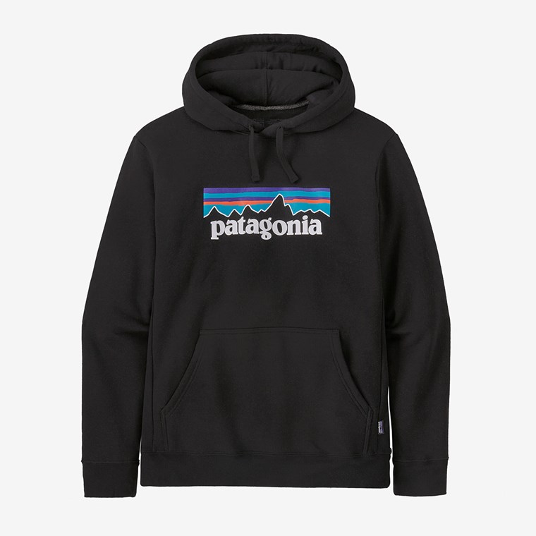 Patagonia P-6 Logo Uprisal Hoody Black
