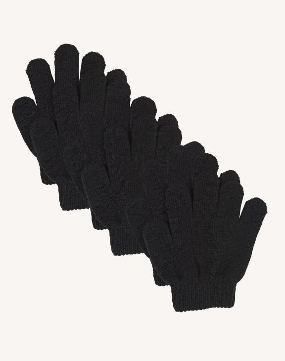 Lindberg &Aring;sbro Magic Glove, 3-P Black - 2-5 &aring;r