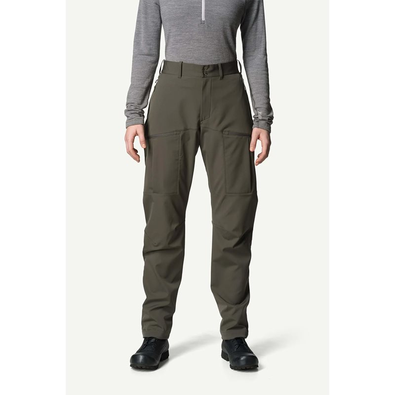 Houdini W's More Pants Baremark Green - M