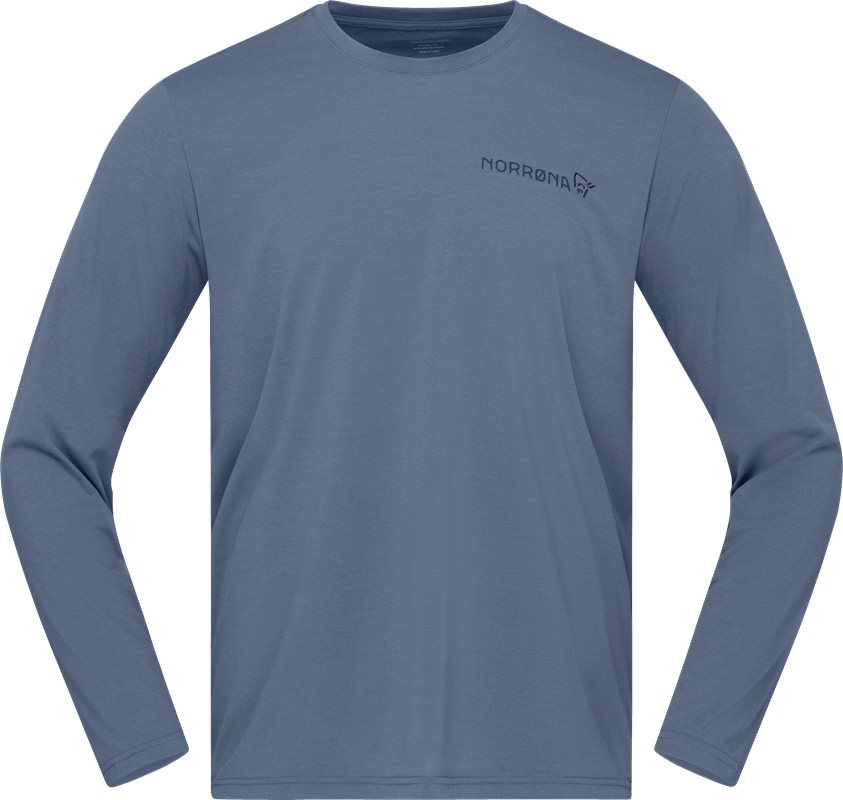 Norr&oslash;na Femund Tech Long Sleeve M's Vintage Indigo - S