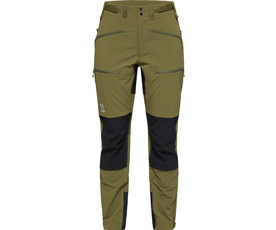 Hagl&ouml;fs Rugged Standard Pants Women Olive Green/True Black - XS