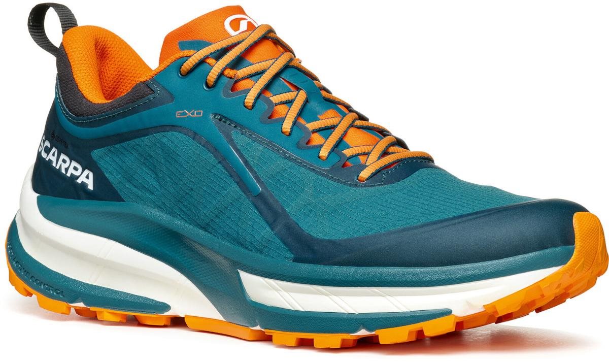 Scarpa Golden Gate ATR GTX Shoes Men Petrol/Orange - 46,5