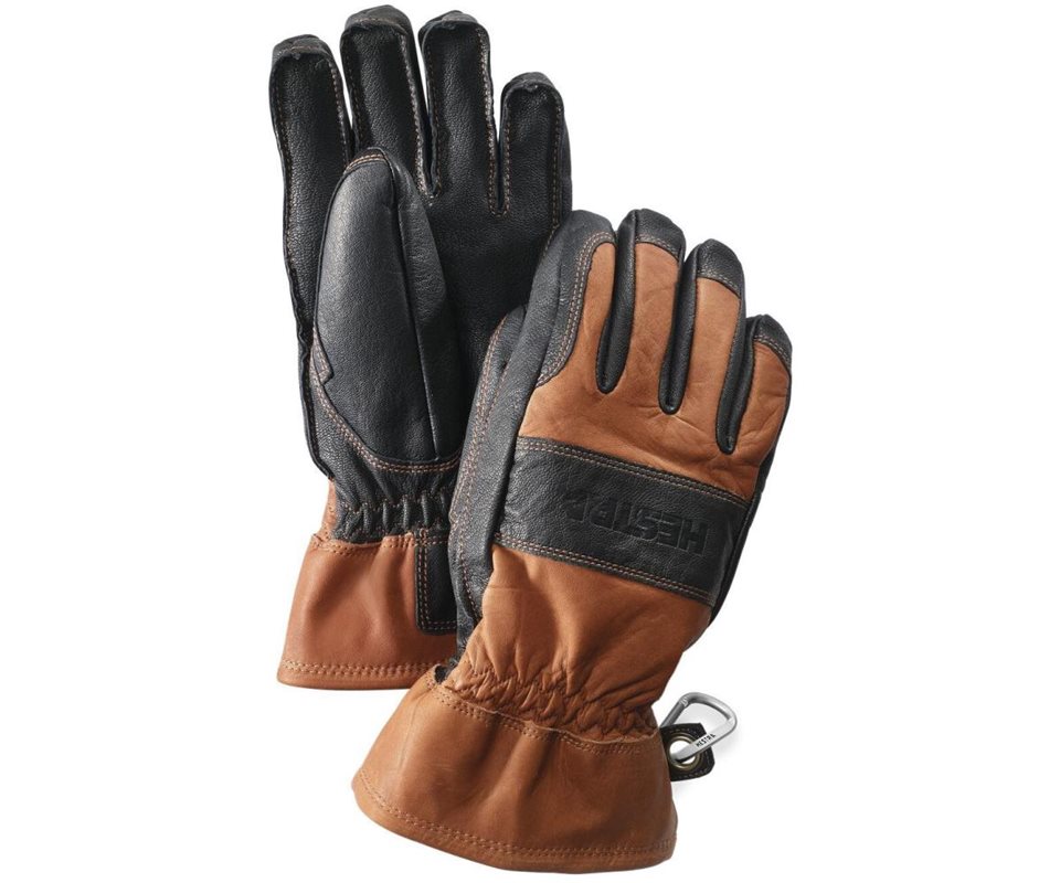 Hestra F&auml;lt Guide Glove - 5 Finger Brown/Black - 6