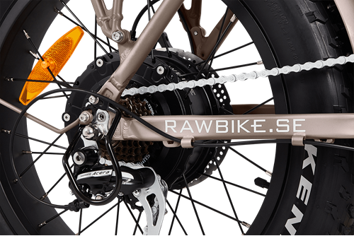 RAWBIKE 4X Elektrisk moped
