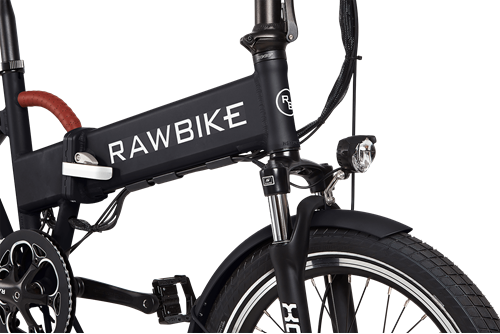 RAWBIKE CITY 250W Matte black elcykel