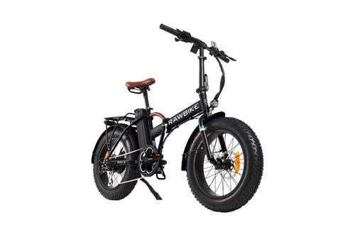 RAWBIKE 250E Matte black elcykel