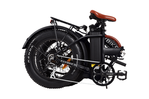 RAWBIKE 250E Matte black elcykel