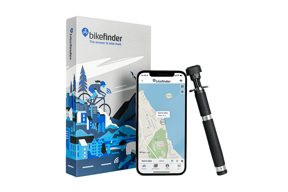 Bikefinder Gen 2 – GPS till elcykel & elmoped med stöldförsäkring