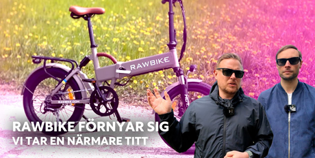 Rawbike uppdaterar sina cyklar – Teknikveckan har spanat in nyheterna
