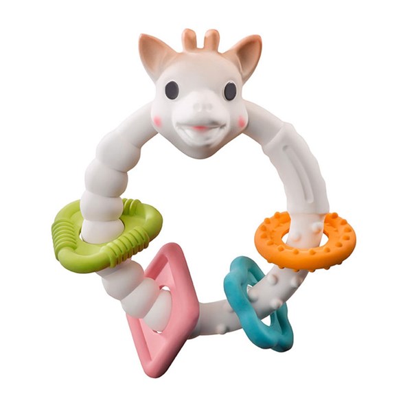 Sophie bitring, colouring teether