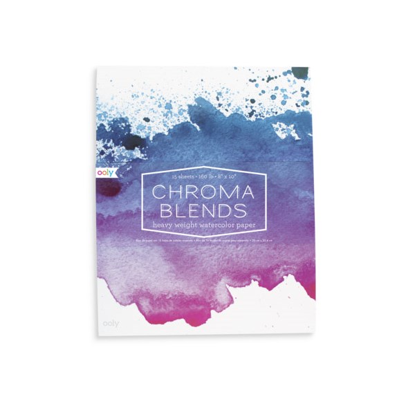 Ooly Chroma blends watercolor paper