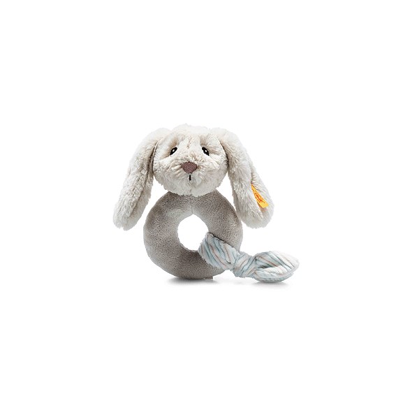 Steiff Cuddly friends Hoppie rabbit grip toy with rattle