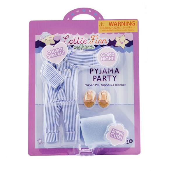 Lottie kläder, pyjama party