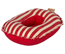 Maileg Rubber boat small mouse, red stripe
