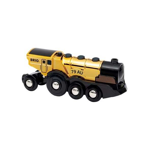 Brio Mighty gold action locomotive