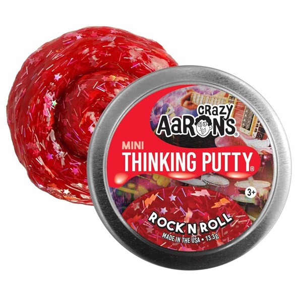 Crazy Aarons Thinking putty Thinking putty, mini rock n' roll