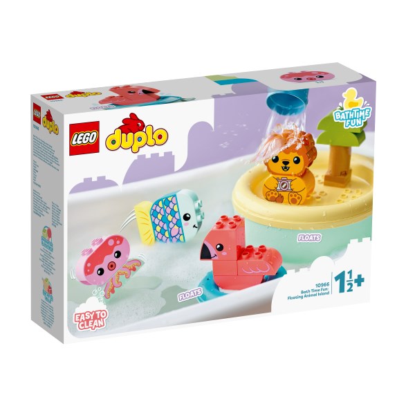 LEGO® Duplo - skoj i badet flytande ö med djur