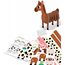 Crea Lign Accordions folding - Farm animals