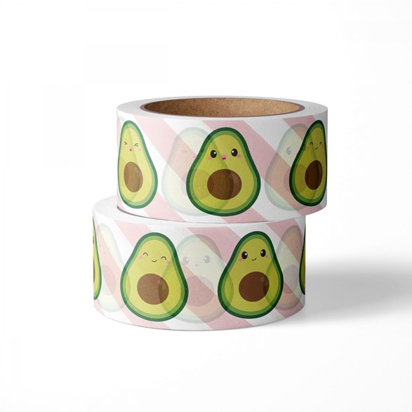 Washi tape avocado