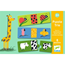 Pussel 3 bitar, trio naked animals (8 st)