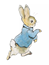 Minikort Peter Rabbit
